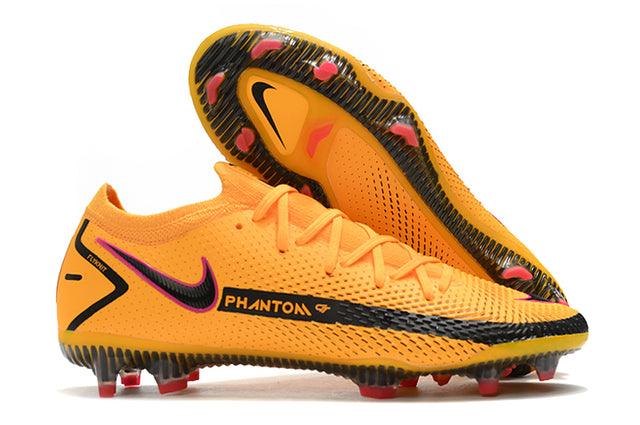 Chuteira Campo Nike Phantom GT Elite FG Orange - Low - Loja da Seven Oficial