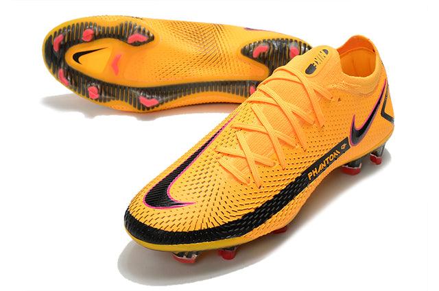 Chuteira Campo Nike Phantom GT Elite FG Orange - Low - Loja da Seven Oficial