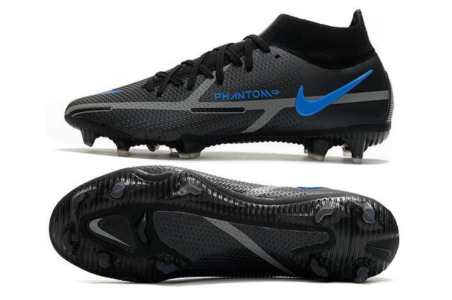 Chuteira Campo Nike Phantom GT2 Elite Dynamic Fit FG Black - Cano Alto - Loja da Seven Oficial