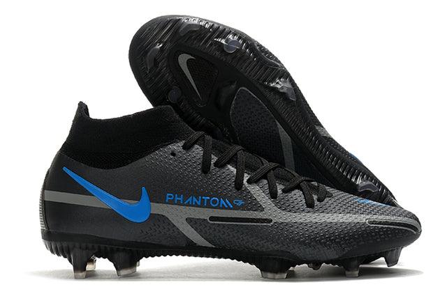 Chuteira Campo Nike Phantom GT2 Elite Dynamic Fit FG Black - Cano Alto - Loja da Seven Oficial