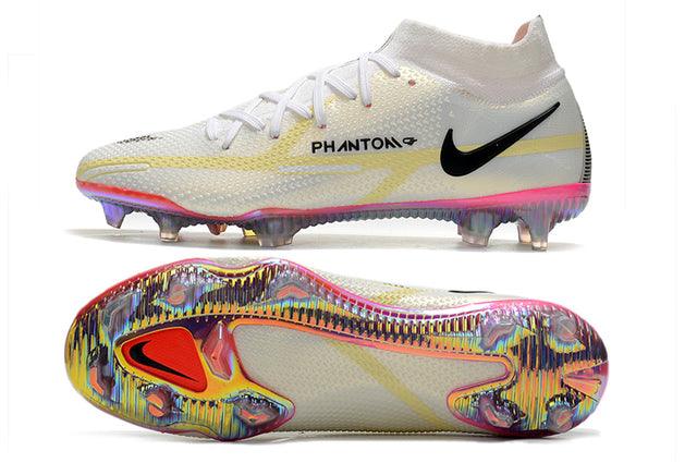 Chuteira Campo Nike Phantom GT2 Elite FG Gold - Mid - Loja da Seven Oficial