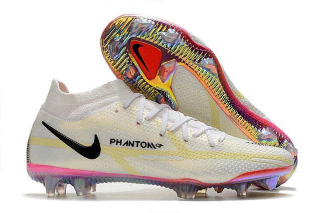 Chuteira Campo Nike Phantom GT2 Elite FG Gold - Mid - Loja da Seven Oficial