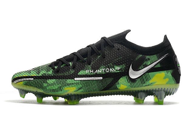 Chuteira Campo Nike Phantom GT2 Elite FG Green Turtle - Loja da Seven Oficial