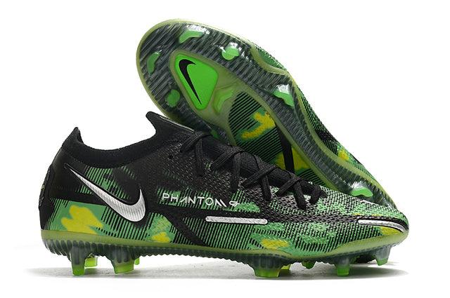 Chuteira Campo Nike Phantom GT2 Elite FG Green Turtle - Loja da Seven Oficial