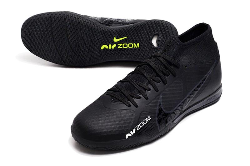 Chuteira Futsal Nike Air Zoom Superfly 9 TF - All Black - Cano Alto - Loja da Seven Oficial