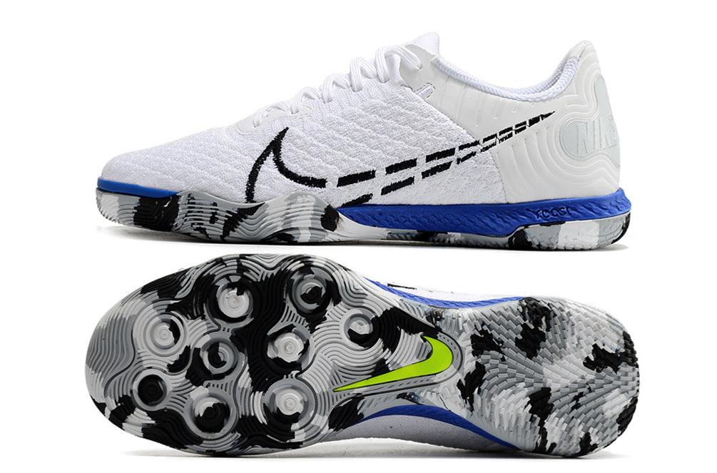 Chuteira Futsal Nike Phantom GT - Branco/Military - Low - Loja da Seven Oficial