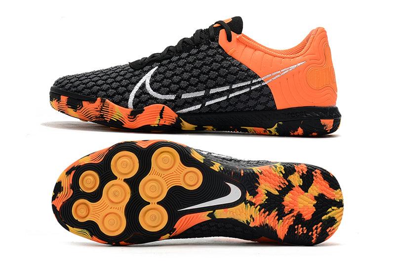 Chuteira Futsal Nike Phantom GT - Preto/Laranja - Low - Loja da Seven Oficial