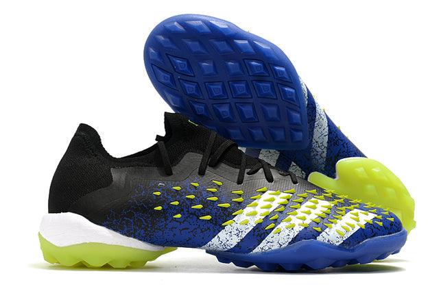 Chuteira Society Adidas Predator Freak .1 Black/Blue/Yellow - Low - Loja da Seven Oficial