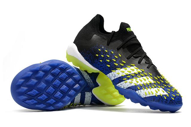 Chuteira Society Adidas Predator Freak .1 Black/Blue/Yellow - Low - Loja da Seven Oficial