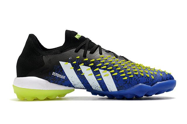 Chuteira Society Adidas Predator Freak .1 Black/Blue/Yellow - Low - Loja da Seven Oficial