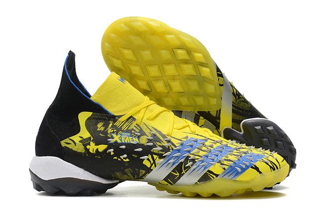 Chuteira Society Adidas Predator Freak.1 FG Xmen/Black/Yellow/Blue - Cano Alto - Loja da Seven Oficial