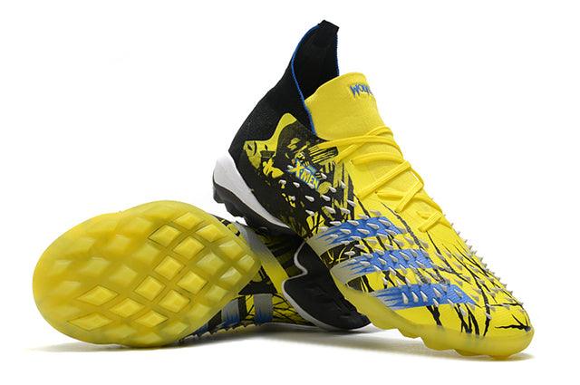 Chuteira Society Adidas Predator Freak.1 FG Xmen/Black/Yellow/Blue - Cano Alto - Loja da Seven Oficial