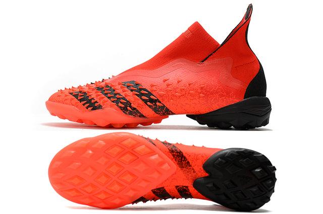 Chuteira Society Adidas Predator Freak+TF Red - Cano Alto - Loja da Seven Oficial