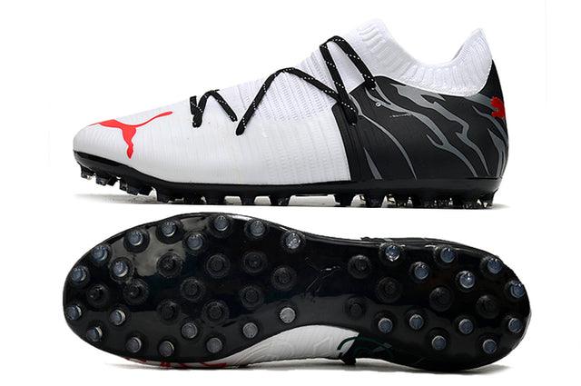 Chuteira Society Puma Future Z FG White/Black - Loja da Seven Oficial