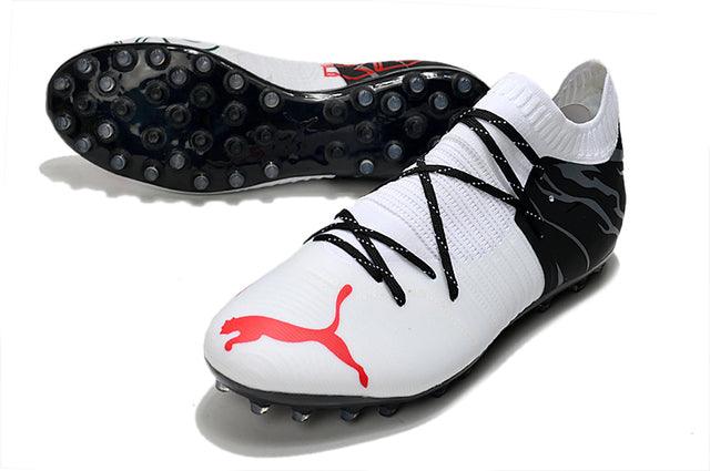 Chuteira Society Puma Future Z FG White/Black - Loja da Seven Oficial