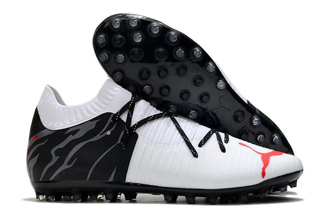 Chuteira Society Puma Future Z FG White/Black - Loja da Seven Oficial