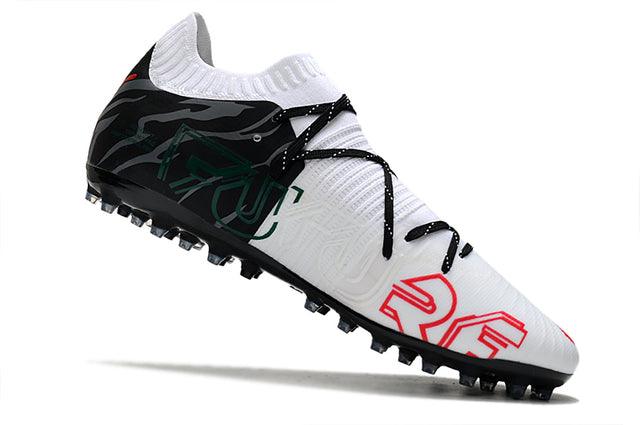 Chuteira Society Puma Future Z FG White/Black - Loja da Seven Oficial