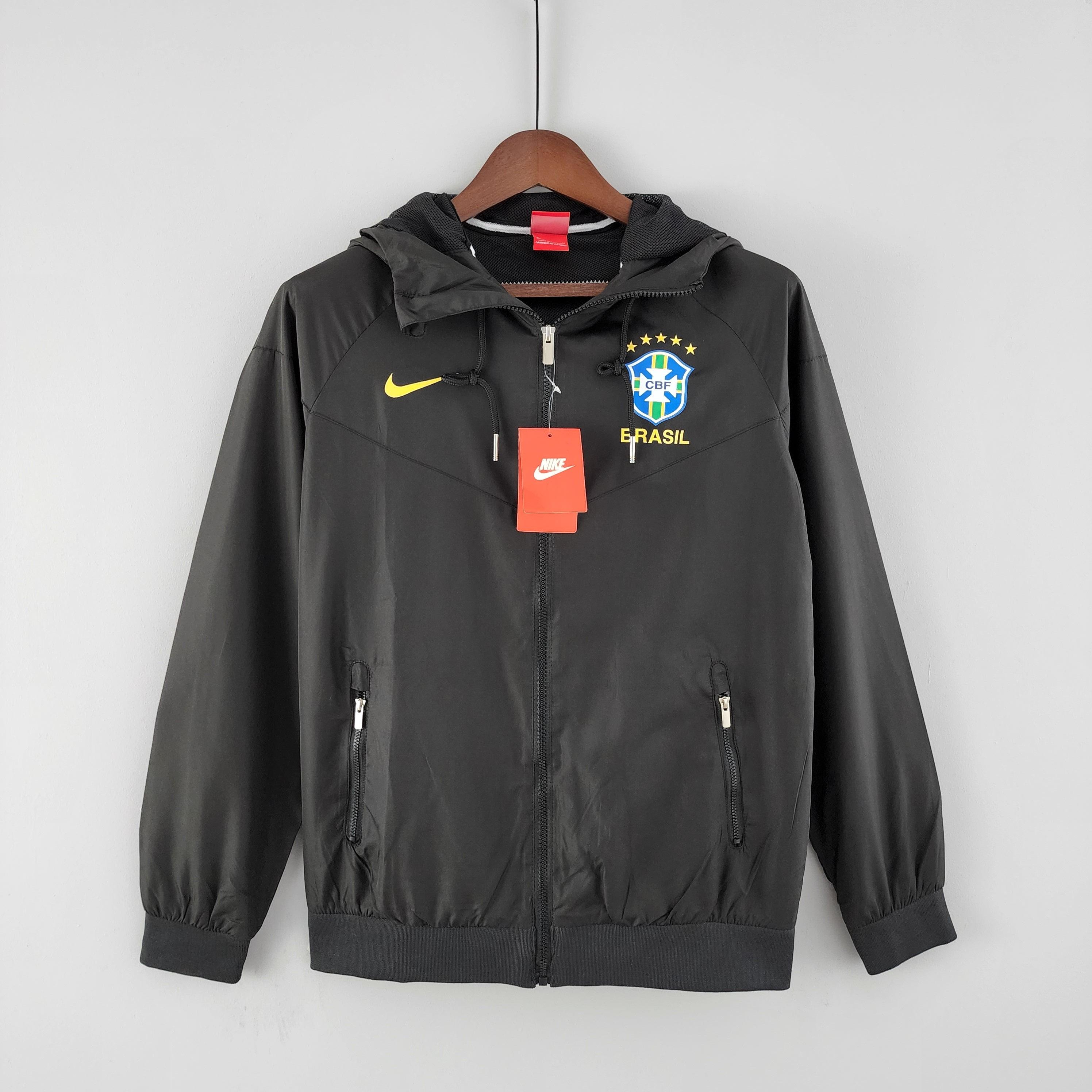 Corta-vento Brasil 22/23 Nike - Preto - Loja da Seven Oficial