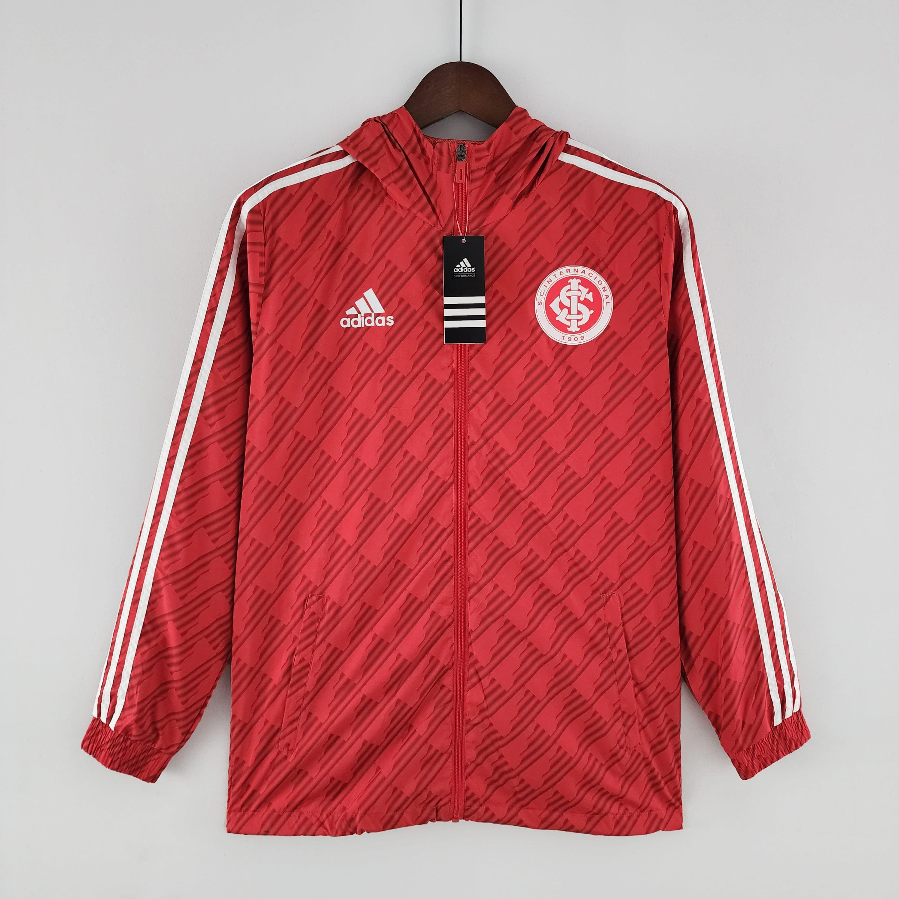 Corta-vento Internacional 22/23 Adidas - Vermelho - Loja da Seven Oficial