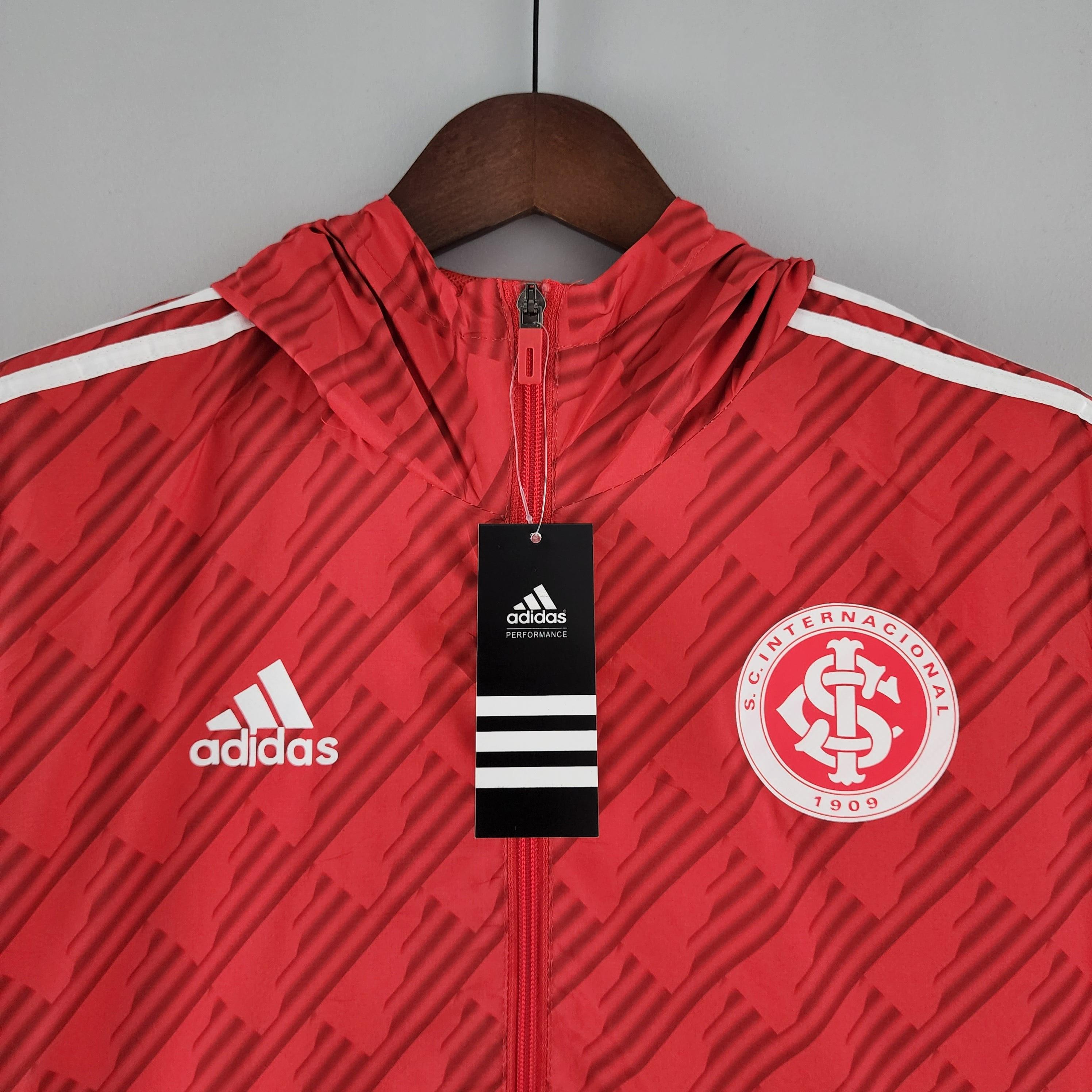 Corta-vento Internacional 22/23 Adidas - Vermelho - Loja da Seven Oficial