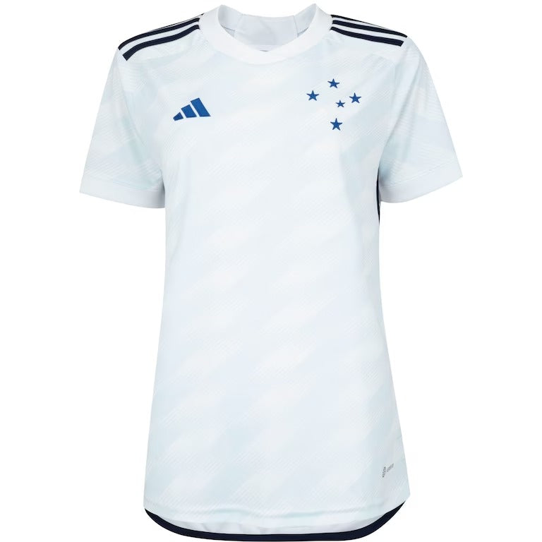 Camisa Feminina Cruzeiro II 23/24 Adidas - Branca