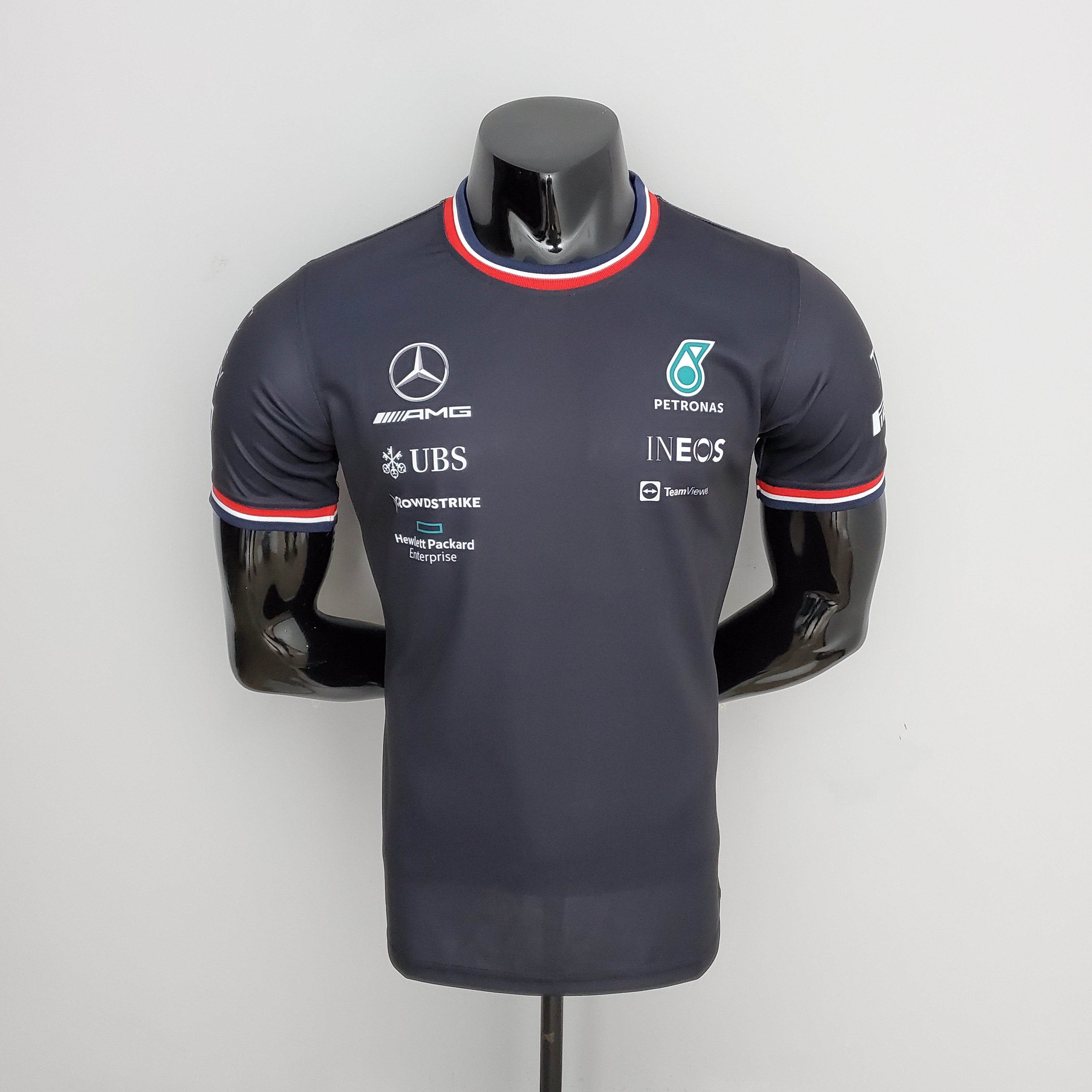 Camisa de Fórmula 1 - Mercedes - Black