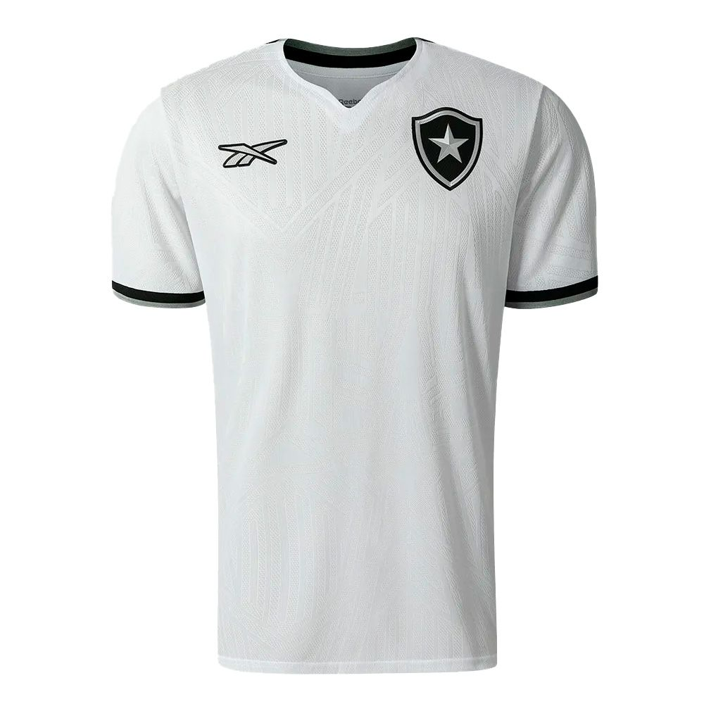 Camisa Botafogo III 24/25 Masculina Branco Preto Cinza