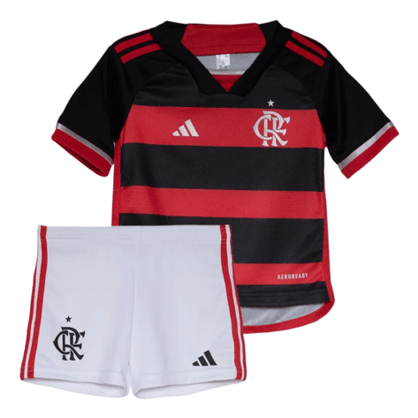 Kit Infantil Flamengo 24/25 Adidas - Loja da Seven Oficial