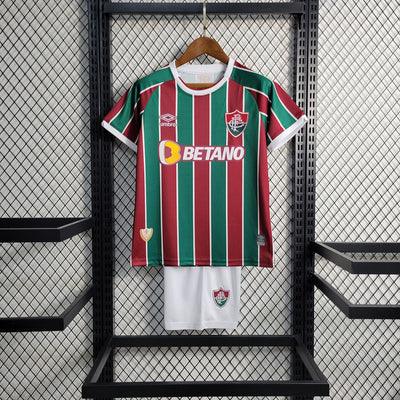 Kit Infantil Fluminense 23/24 - Verde - Loja da Seven Oficial