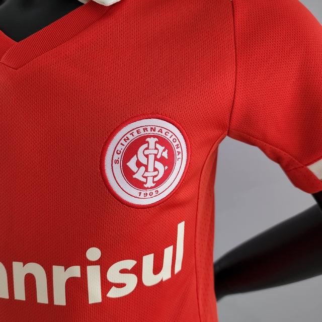 Kit Infantil Internacional 22/23 Adidas - Vermelho - Loja da Seven Oficial