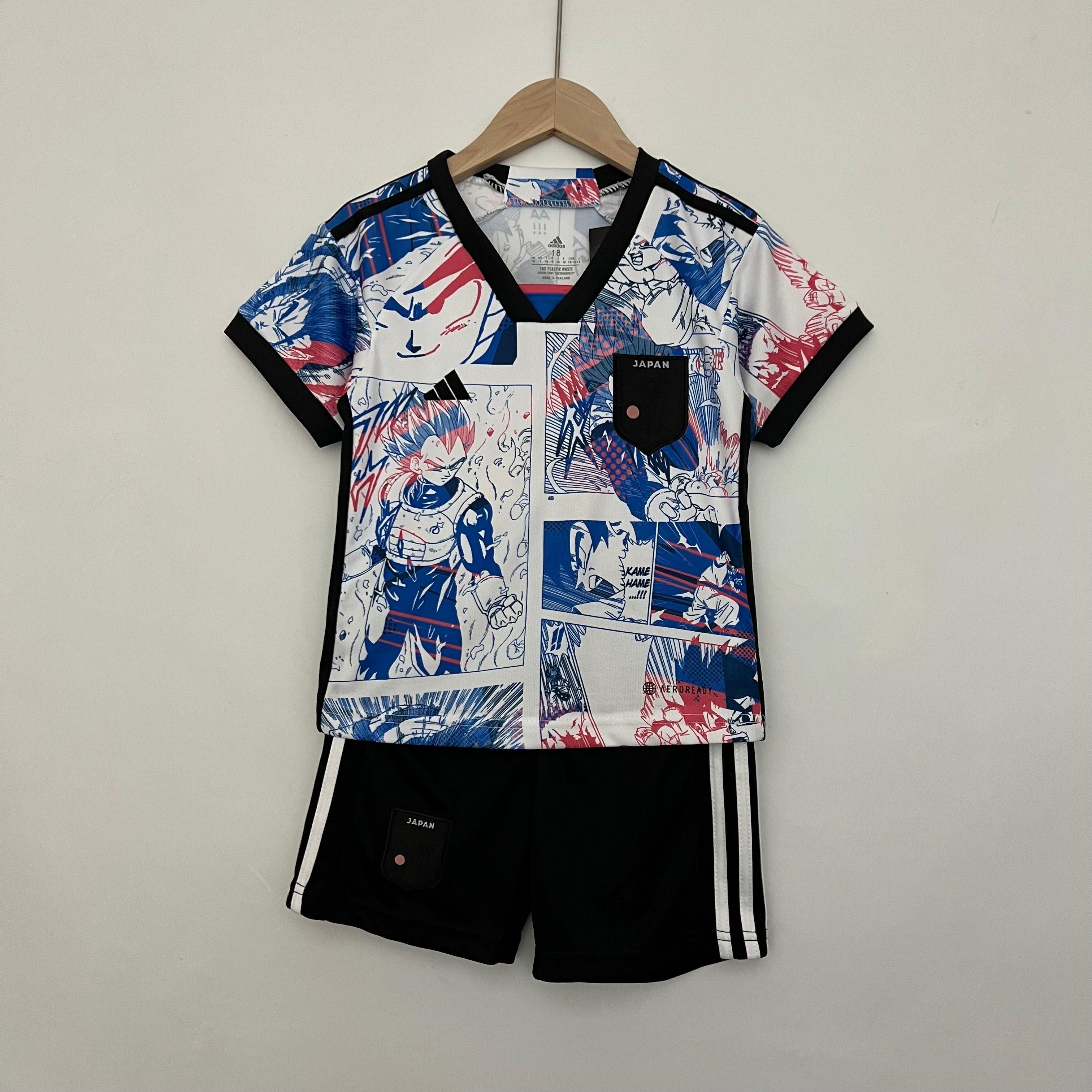 Kit Infantil Japão 2023 Adidas - Dragon Ball-Z - Loja da Seven Oficial