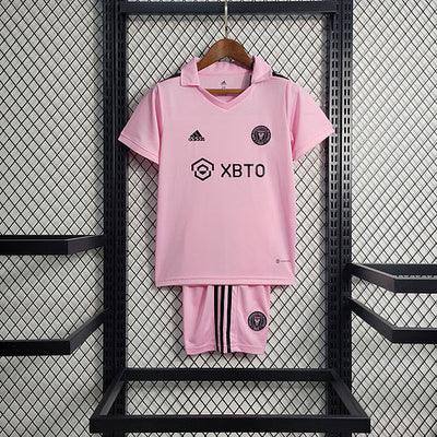 Kit Infantil Miami FC 23/24 - Rosa - Loja da Seven Oficial