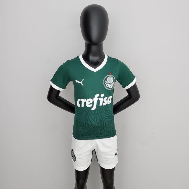 Kit Infantil Palmeiras 22/23 Puma - Verde - Loja da Seven Oficial