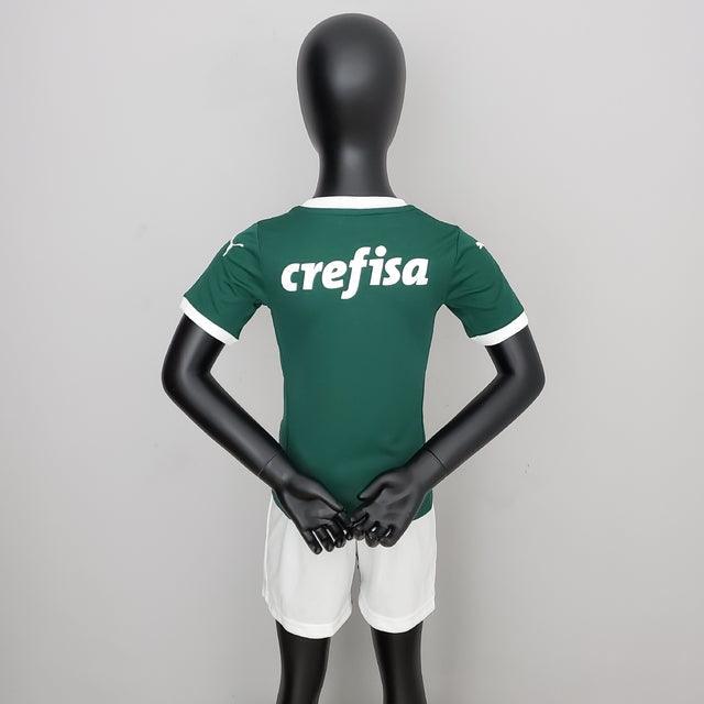 Kit Infantil Palmeiras 22/23 Puma - Verde - Loja da Seven Oficial