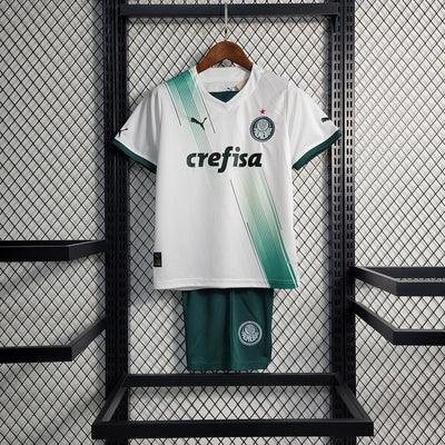 Kit Infantil Palmeiras 23/24 - Branco - Loja da Seven Oficial