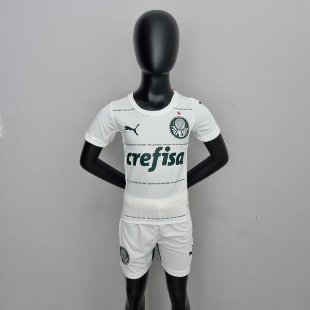 Kit Infantil Palmeiras II 22/23 Puma - Branco - Loja da Seven Oficial