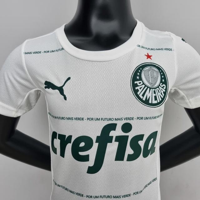 Kit Infantil Palmeiras II 22/23 Puma - Branco - Loja da Seven Oficial