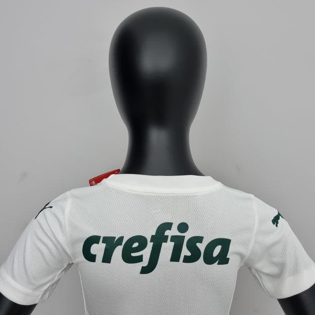 Kit Infantil Palmeiras II 22/23 Puma - Branco - Loja da Seven Oficial