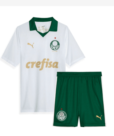 Kit Infantil Palmeiras Il 24/25 Branco - Loja da Seven Oficial