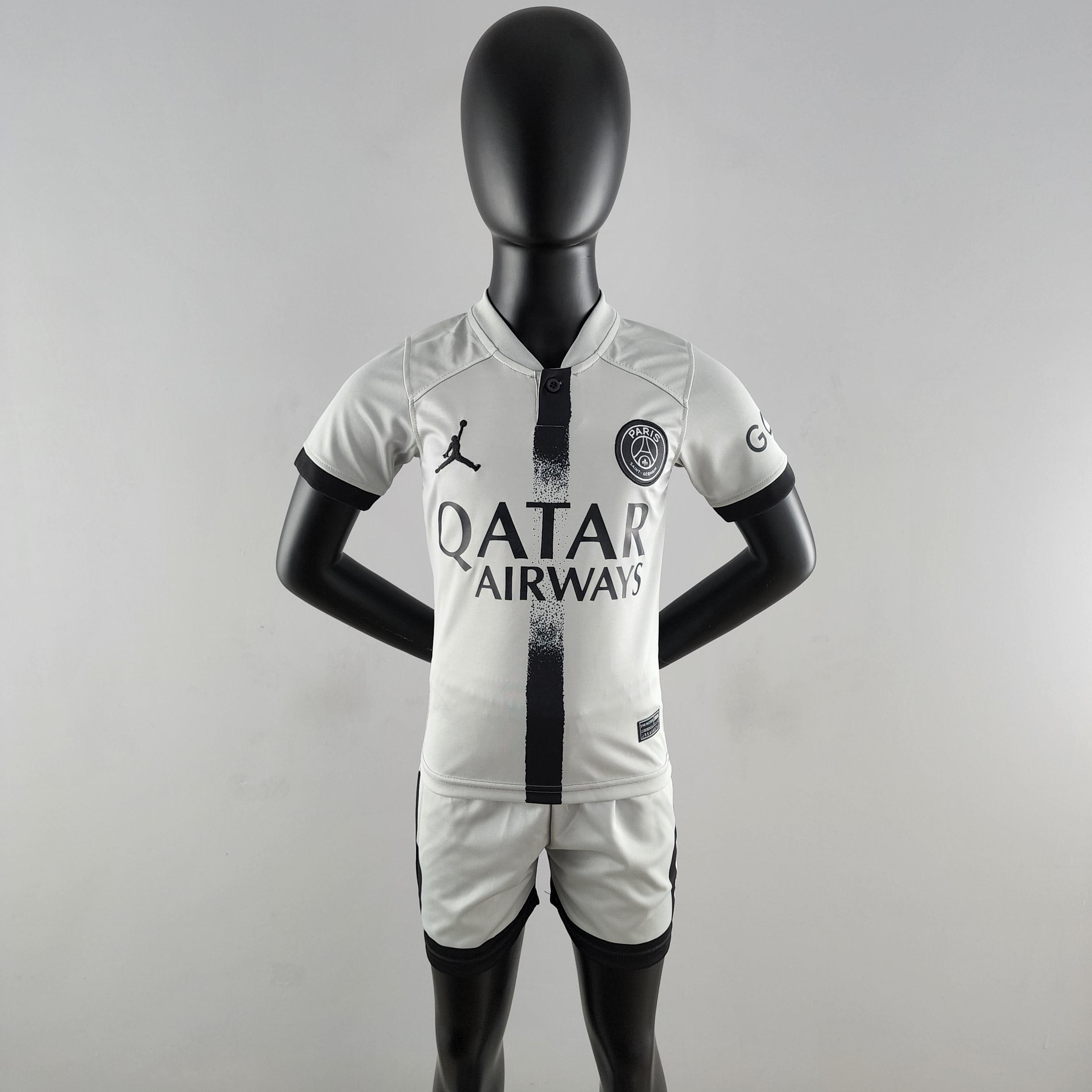 Kit Infantil PSG 22/23 Nike Jordan - Branco - Loja da Seven Oficial