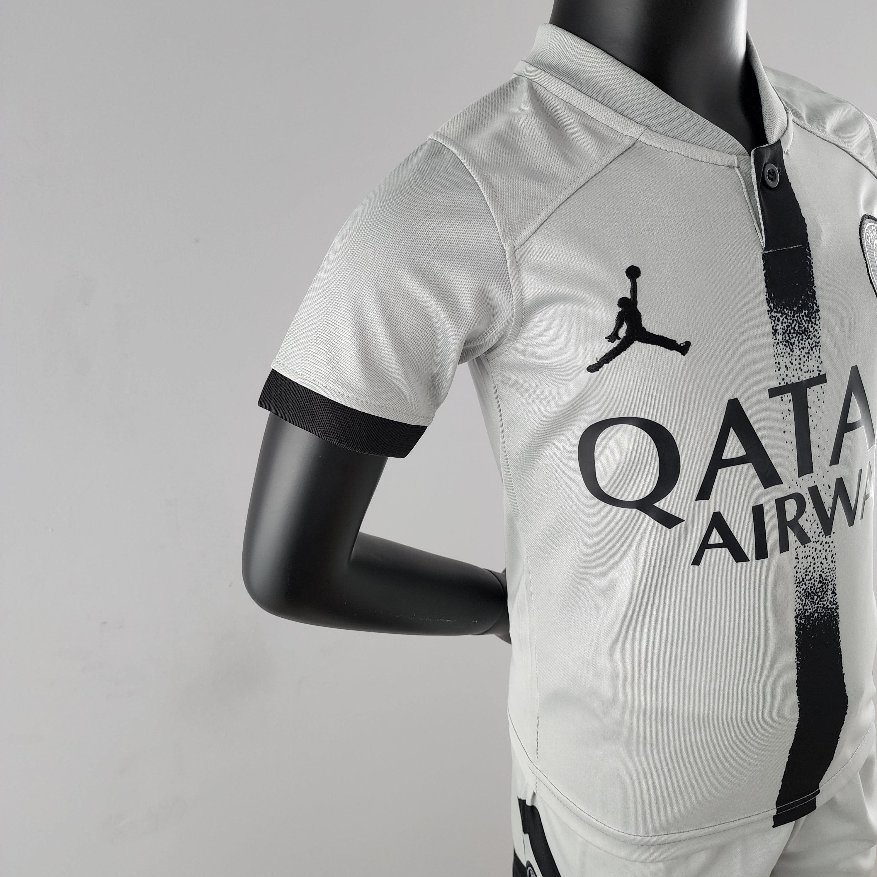 Kit Infantil PSG 22/23 Nike Jordan - Branco - Loja da Seven Oficial