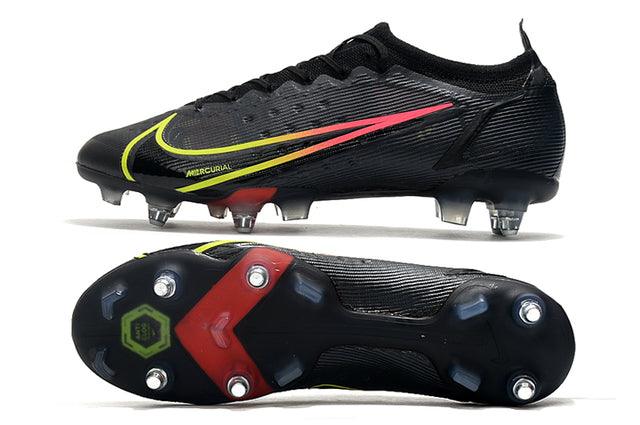 Nike Campo Mercurial Vapor XIV Elite SG PRO Anti Clog - Black/Yellow - Loja da Seven Oficial