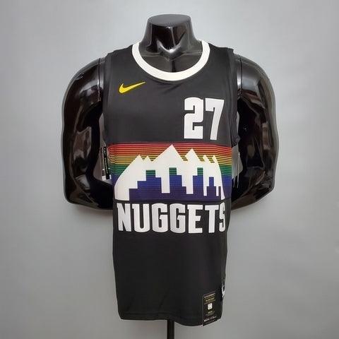 Regata Denver Nuggets Masculina - Preta - Loja da Seven Oficial