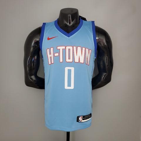 Regata Houston Rockets Masculina - Azul - Loja da Seven Oficial