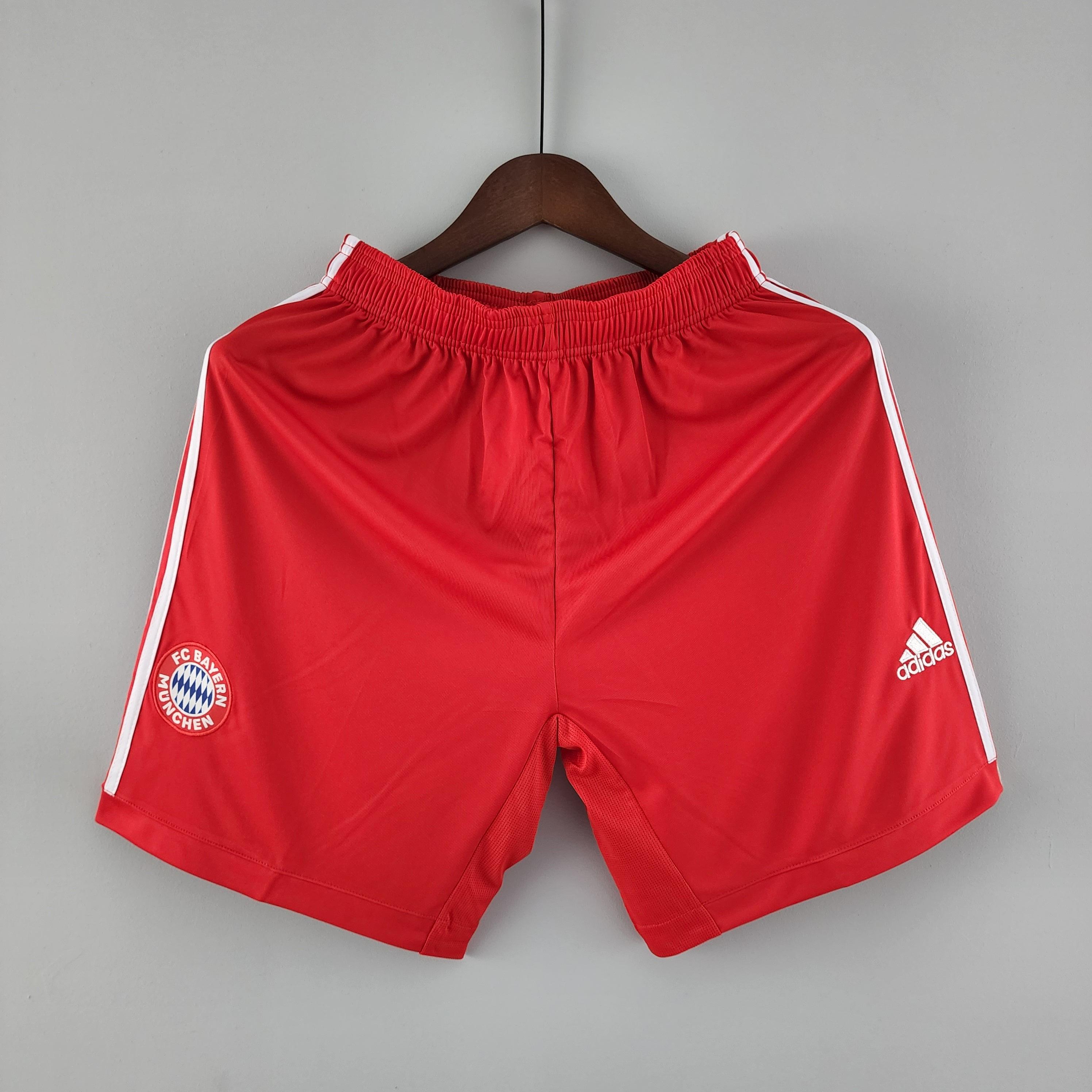 Short Bayern de Munique 22/23 Adidas - Vermelho - Loja da Seven Oficial